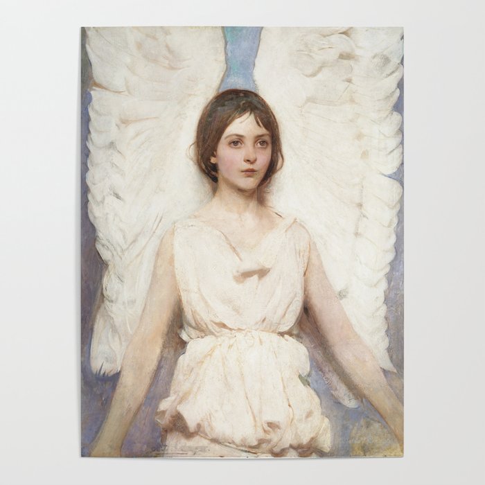 Angel, 1887 by Abbott Handerson Thayer Poster
