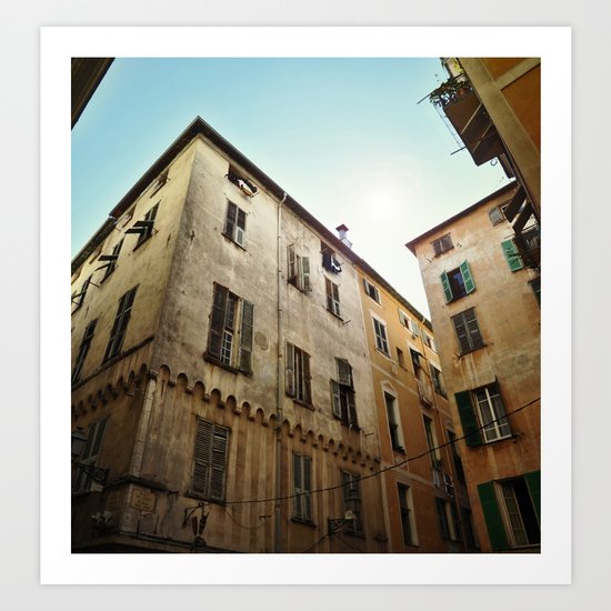 Nice is Nice Art Print