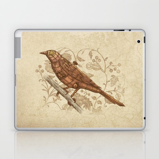 Steampunk Songbird Laptop & iPad Skin