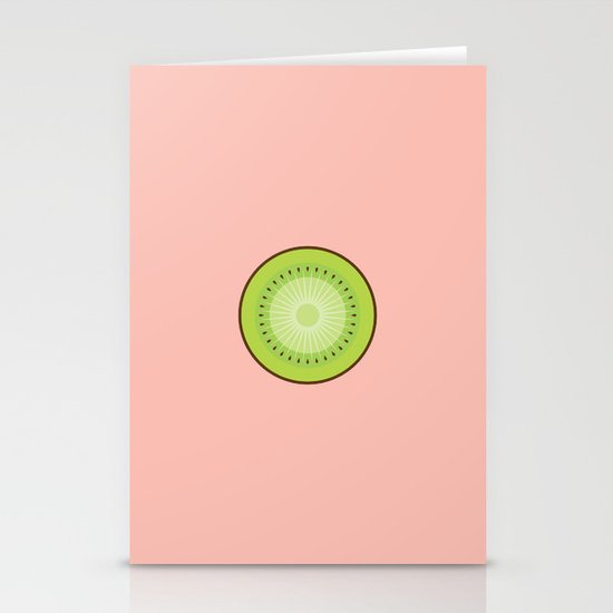 Kiwi poster Stationery Cards