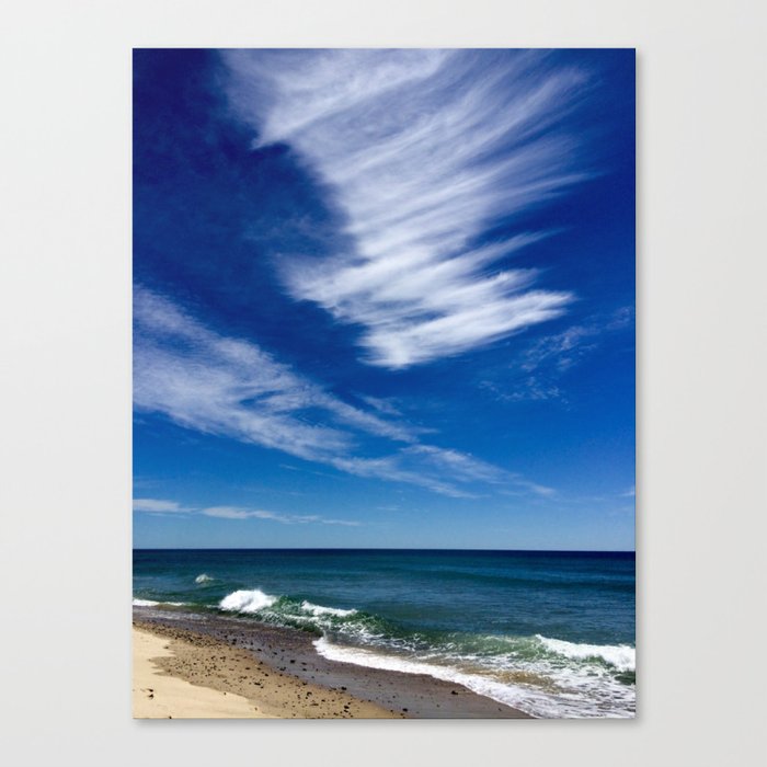 Cape Cod Beach, National Seashore, Beach Photo, Ocean Photo Canvas Print