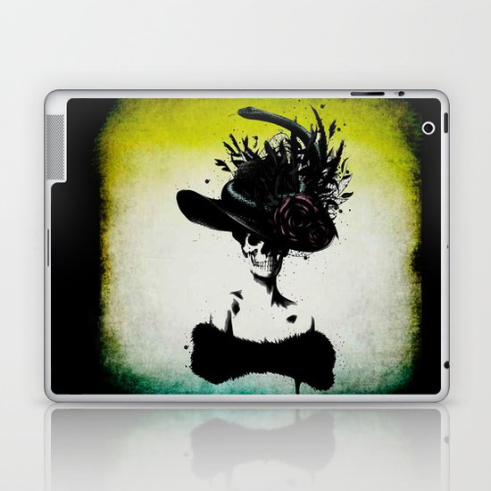 mrs skeleton Laptop & iPad Skin
