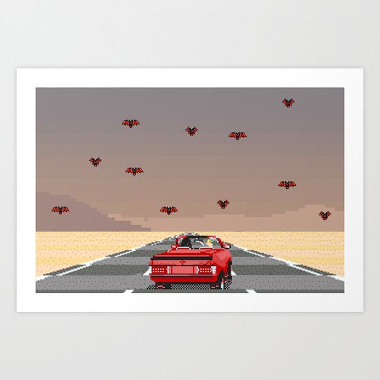 bat country. Art Print