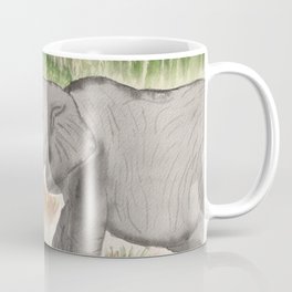 Elephant with its baby Coffee Mug