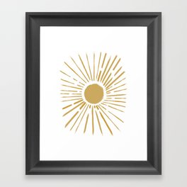 Perfect Sunshine  Framed Art Print