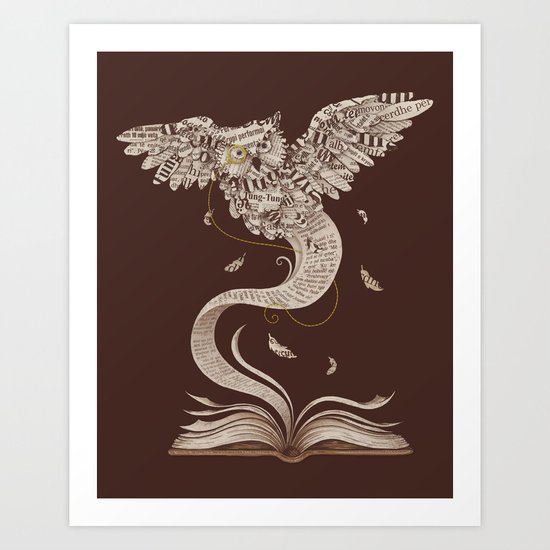 Flow of Wisdom Art Print