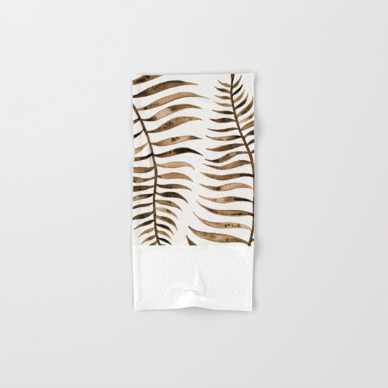 Palm Leaf – Sepia Hand & Bath Towel