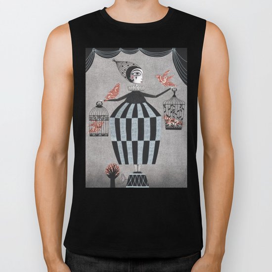 The Bird Act Biker Tank
