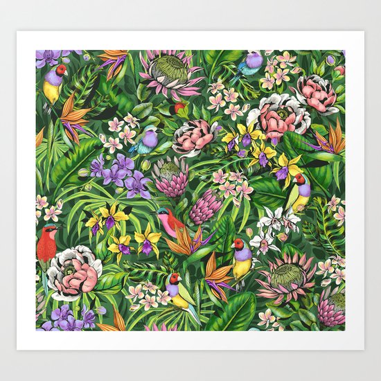 Stand out! (juicy lime) Art Print