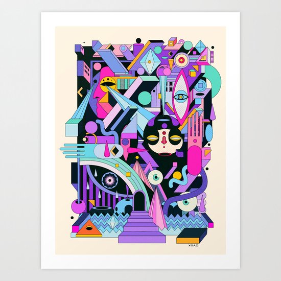geometric Art Print