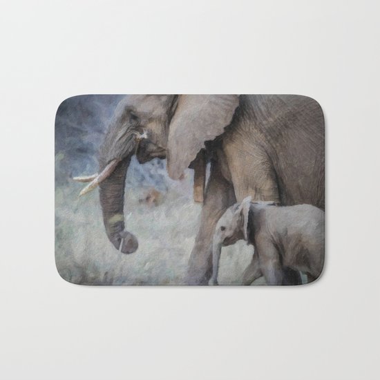 elephant Bath Mat