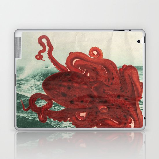 Octopus Beach Laptop & iPad Skin