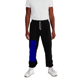 Modern Navy Blue Simple Color Collection Sweatpants