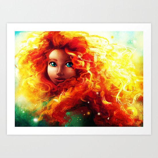 Brave Art Print