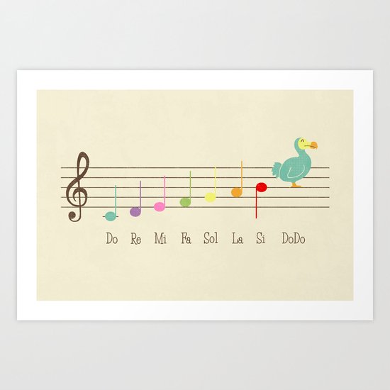 Music Lesson Art Print