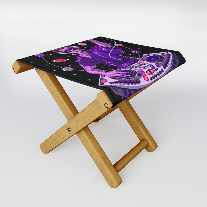 Buddha Psytrance DJ Folding Stool