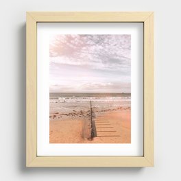 Seaside Art Print Recessed Framed Print