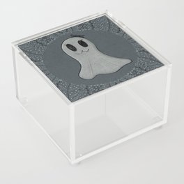 Spooky Ghost Girl Acrylic Box