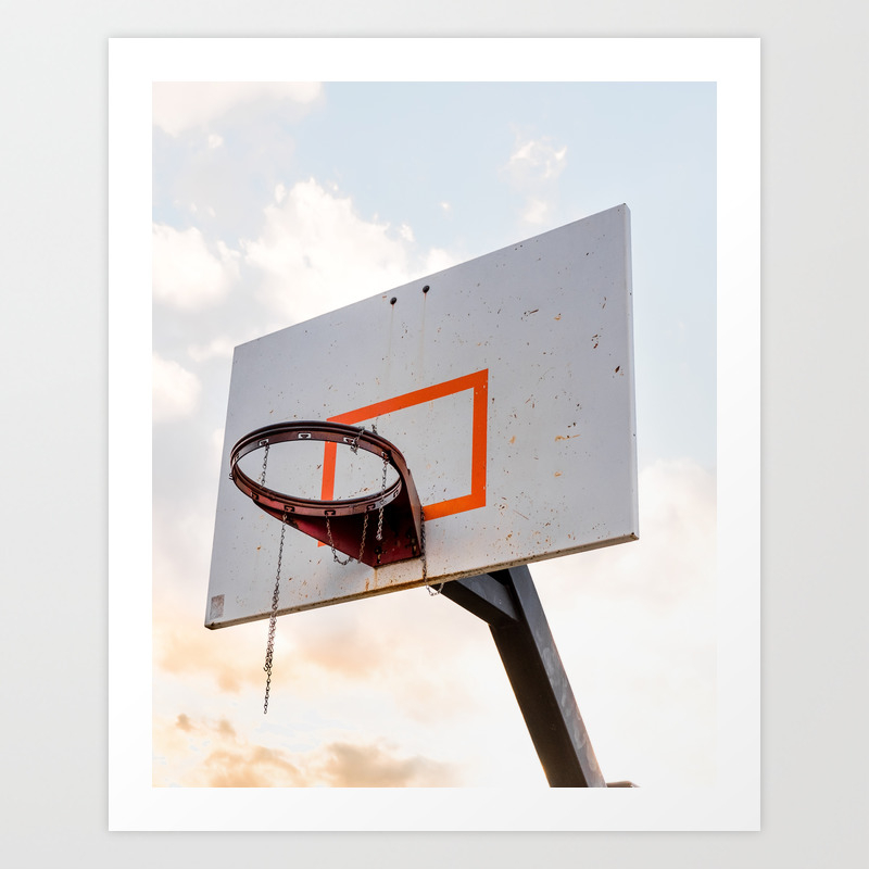 Basketball Hoop 4 Art Print By Jsebouvi Society6