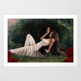 The Woods Are Lovely, Dark and Deep Art Print