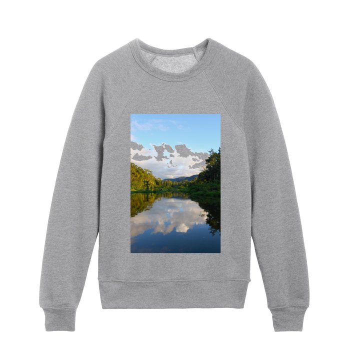 Reflections in the Amazon 2 Kids Crewneck