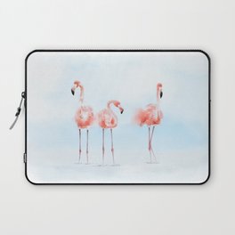 3 Flamingos Laptop Sleeve