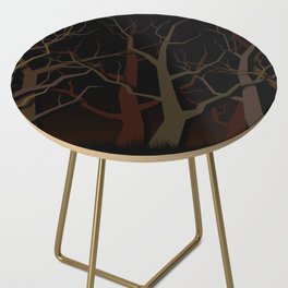 Dark Forest Side Table