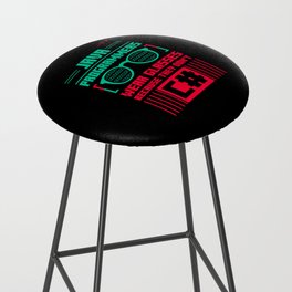 Program Developer Software Engineer Programmer Nerd Computer Bar Stool