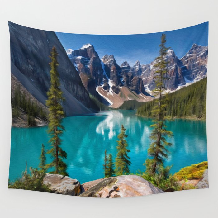 Clear Lake Wall Tapestry