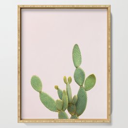 Pink Cactus Photography | Nature | Wall Art | Tropical | Desert Serving Tray