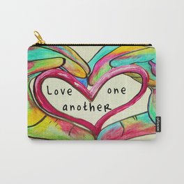 Love One Another John 13:34 Carry-All Pouch