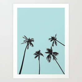 Palm trees 5 Art Print