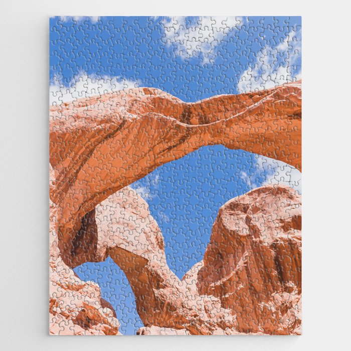 Double Arch - Arches National Park Photography Jigsaw Puzzle