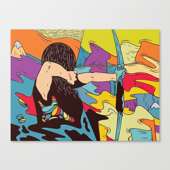 Archery Canvas Print