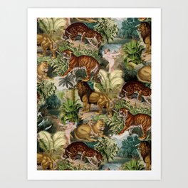 The beauty of the forest Art Print