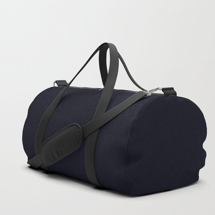 Blue-Black Charcoal Duffle Bag