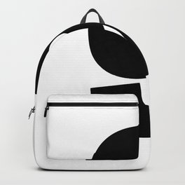 9 (Black & White Number) Backpack