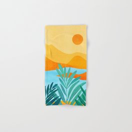 Summer Mountains Landscape Series Hand & Bath Towel