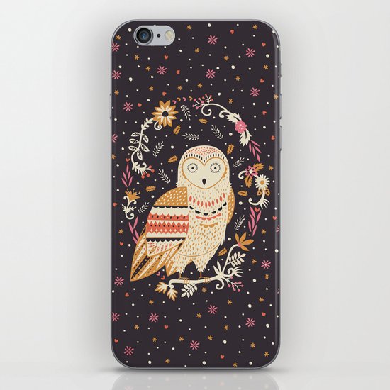 Snowy Owl iPhone & iPod Skin