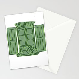 green view Stationery Cards