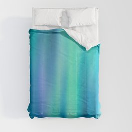 Mermaid Lake - Blue Green Aesthetic Comforter