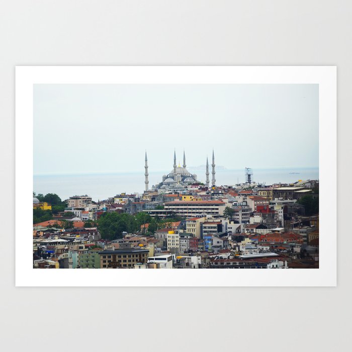 Blue Mosque - Istanbul, Turkey Art Print