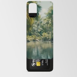 River Through A Tropical Jungle Android Card Case