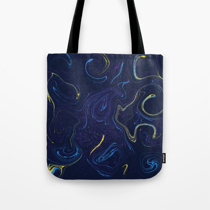Starry Galaxy Night Tote Bag