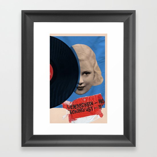 Reyecording Framed Art Print