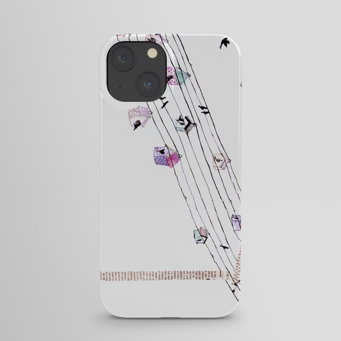 Love and birds iPhone Case