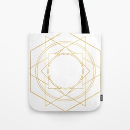 Golden Magic Sigil Tote Bag