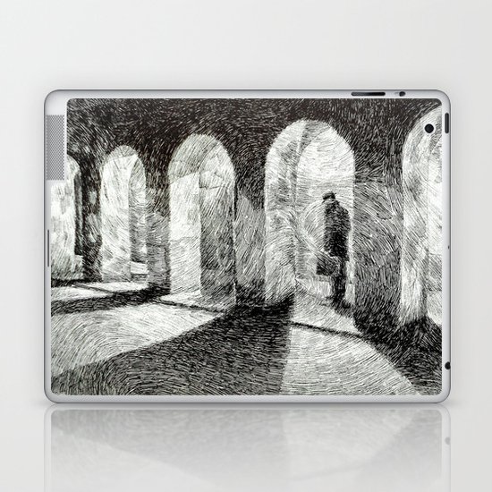 Fingerprint - Arcades Laptop & iPad Skin