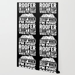 Roofing Roof Worker Contractor Roofer Repair Wallpaper