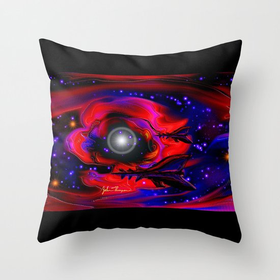 Alien Patrol Throw Pillow